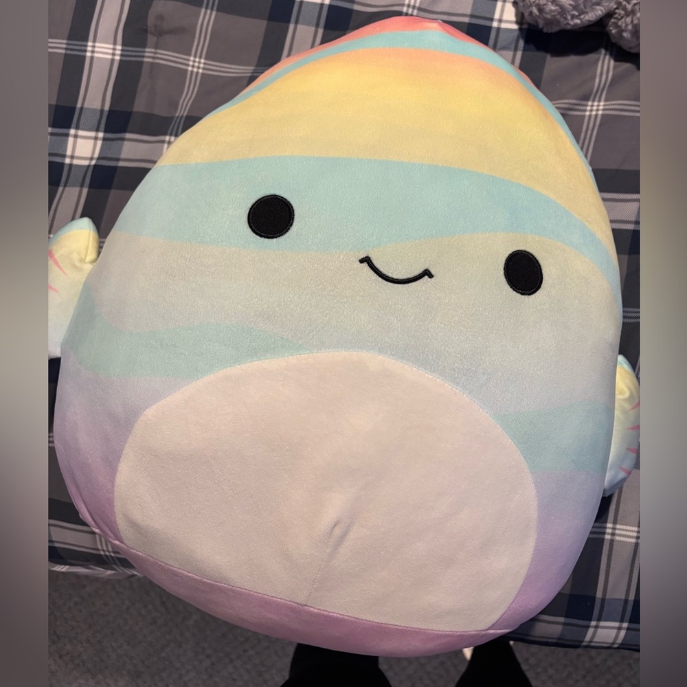 Squishmallows Pastel Rainbow Stuffed Animal